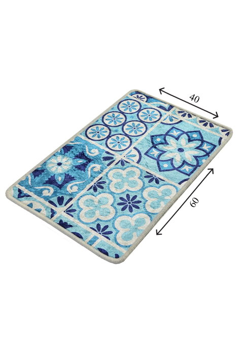 Mijölnir Alfombrilla de Baño 40 x 60 cm, 100% Poliéster, Confortable, Antialérgico y Antideslizante